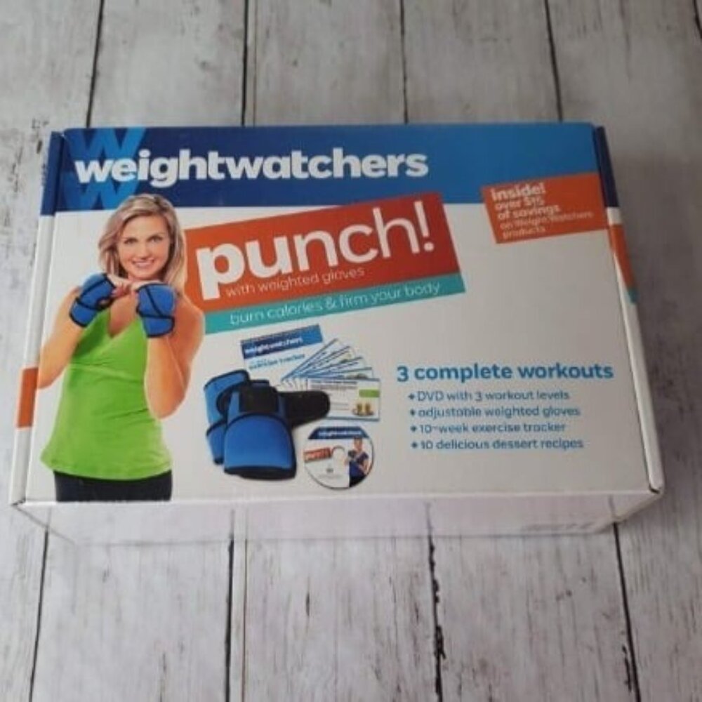 Weight Watchers: Punch! 3 Complete Workouts with Weighted Gloves